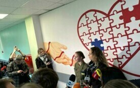 Odsłonięcie muralu 5