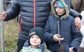 Droga &bdquo; kasztanowa&rdquo; w Stajkowie 