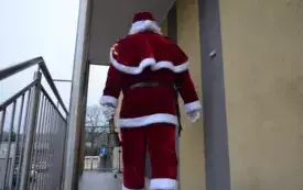 Świąteczne życzenia składane mieszkańcom gminy przez samorząd gminy Lubasz