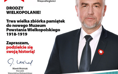 Zdjęcie do  Trwa zbi&oacute;rka pamiątek dla Muzeum Powstania Wielkopolskiego 1918-1919