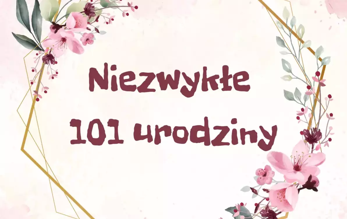 Zdjęcie do Niezwykłe 101 urodziny Pani Moniki Wieczorek z Goraju