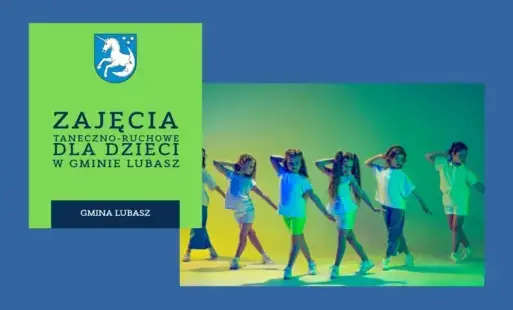Zdjęcie do Zajęcia taneczno-ruchowe dla dzieci w gminie Lubasz
