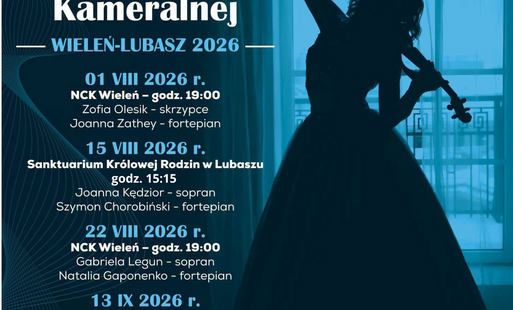 Zdjęcie do V Festiwal Letnich Spotkań Kameralnych 2026 &nbsp;