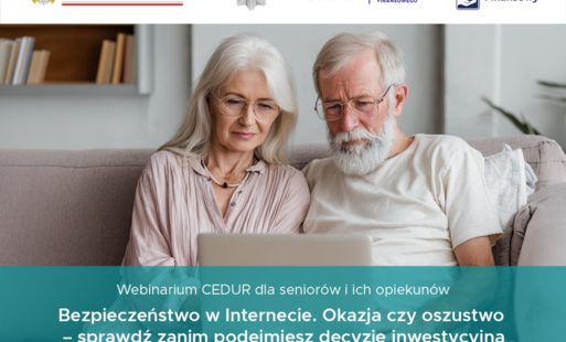 Zdjęcie do Bezpieczeństwo w Internecie - bezpłatne webinarium dla senior&oacute;w i ich opiekun&oacute;w