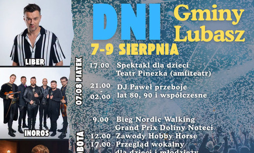 Zdjęcie do Dni Gminy Lubasz 2026