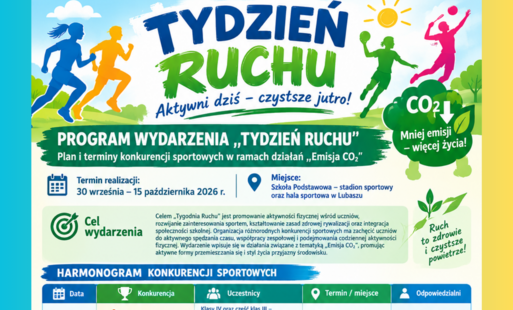 Zdjęcie do &bdquo;Tydzień Ruchu&rdquo; w Lubaszu