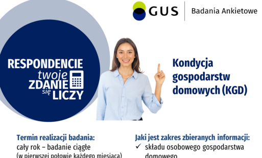 Zdjęcie do Badanie ankietowe pn. "Kondycja gospodarstw domowych (KGD)"