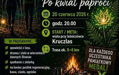 Zdjęcie do Nocny Rajd po Kwiat Paproci 2026